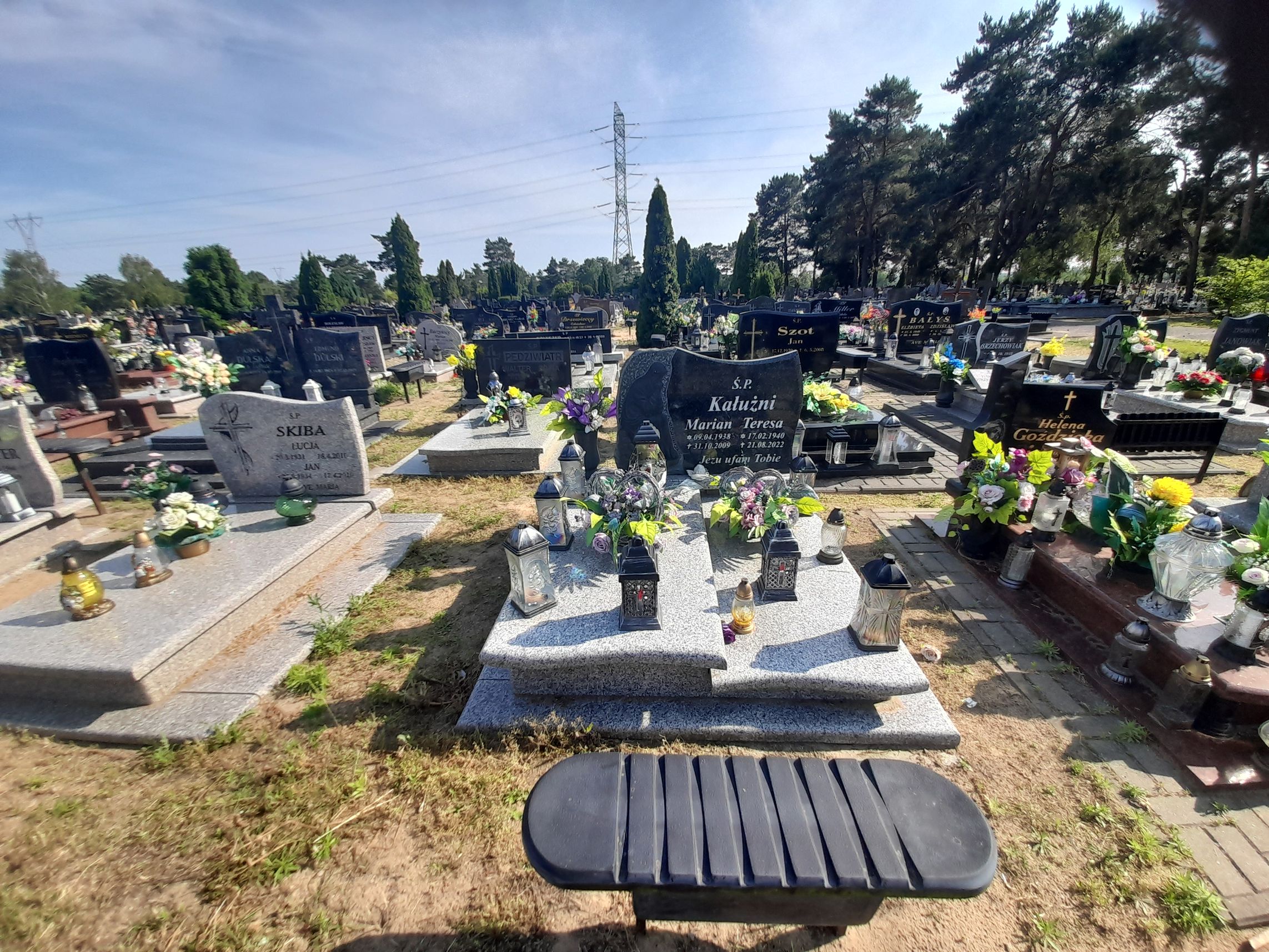 Grób Teresa Kałużna