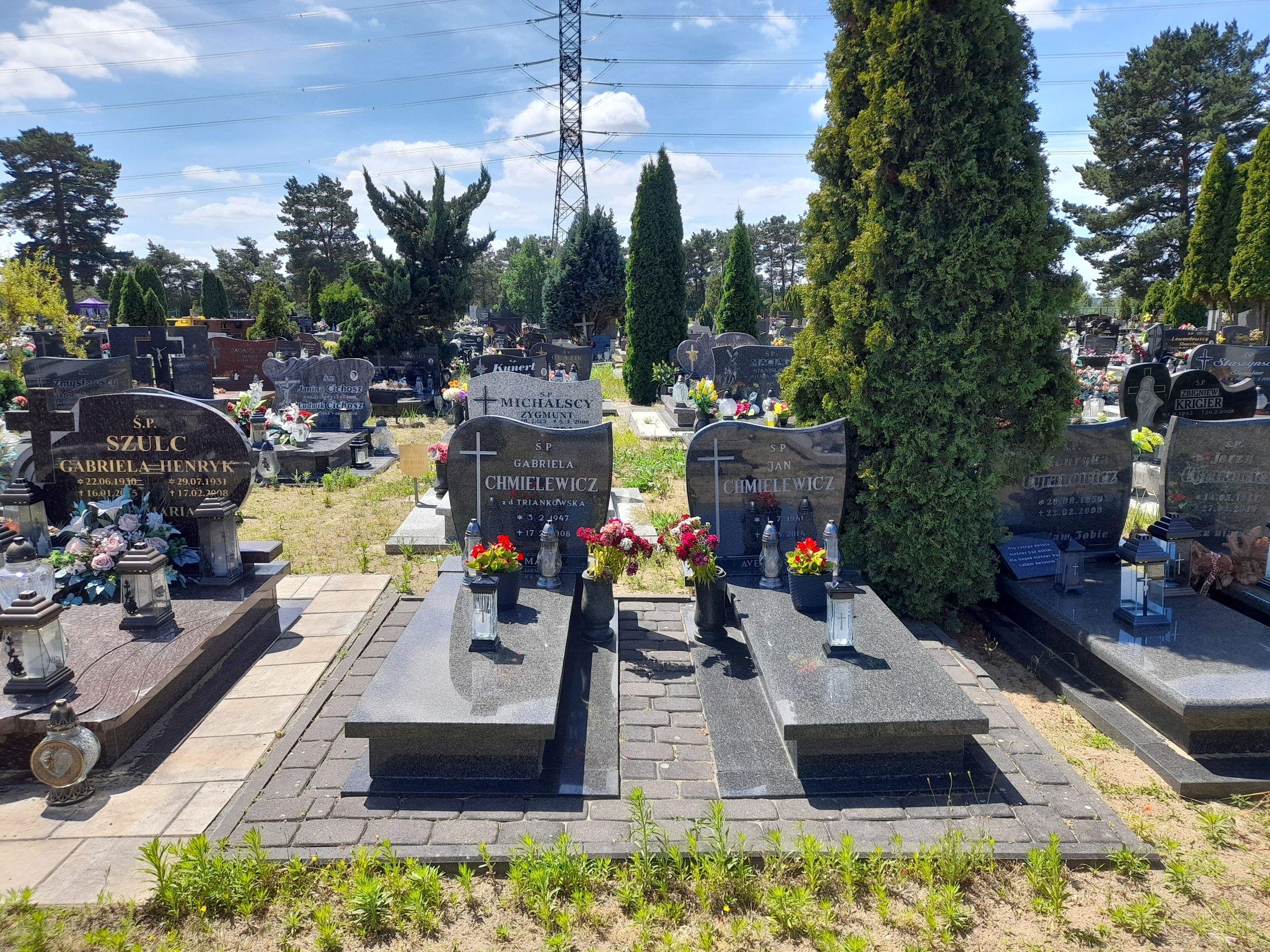 Grób Gabriela Chmielewicz