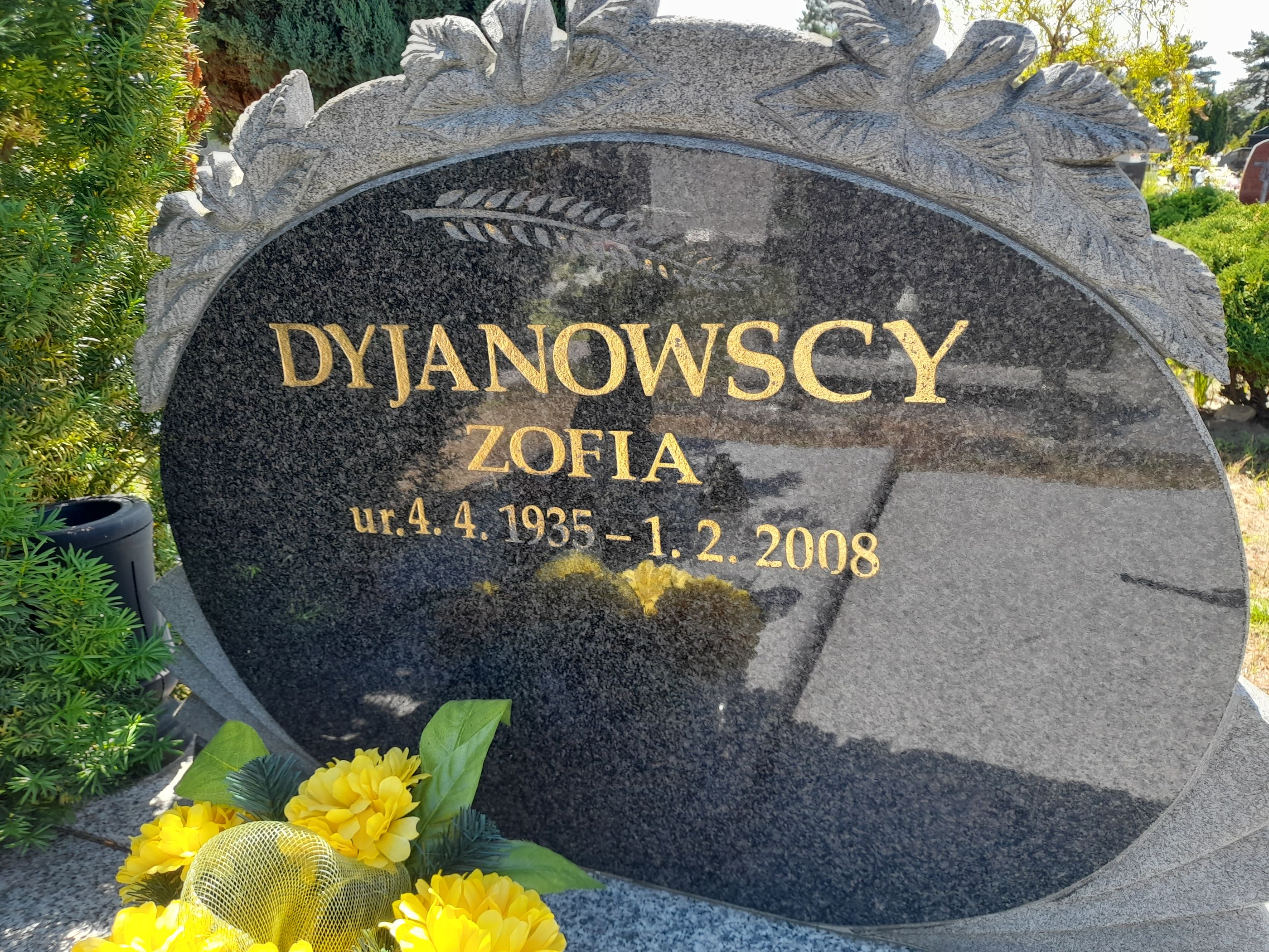 Grób Zofia Dyjanowska