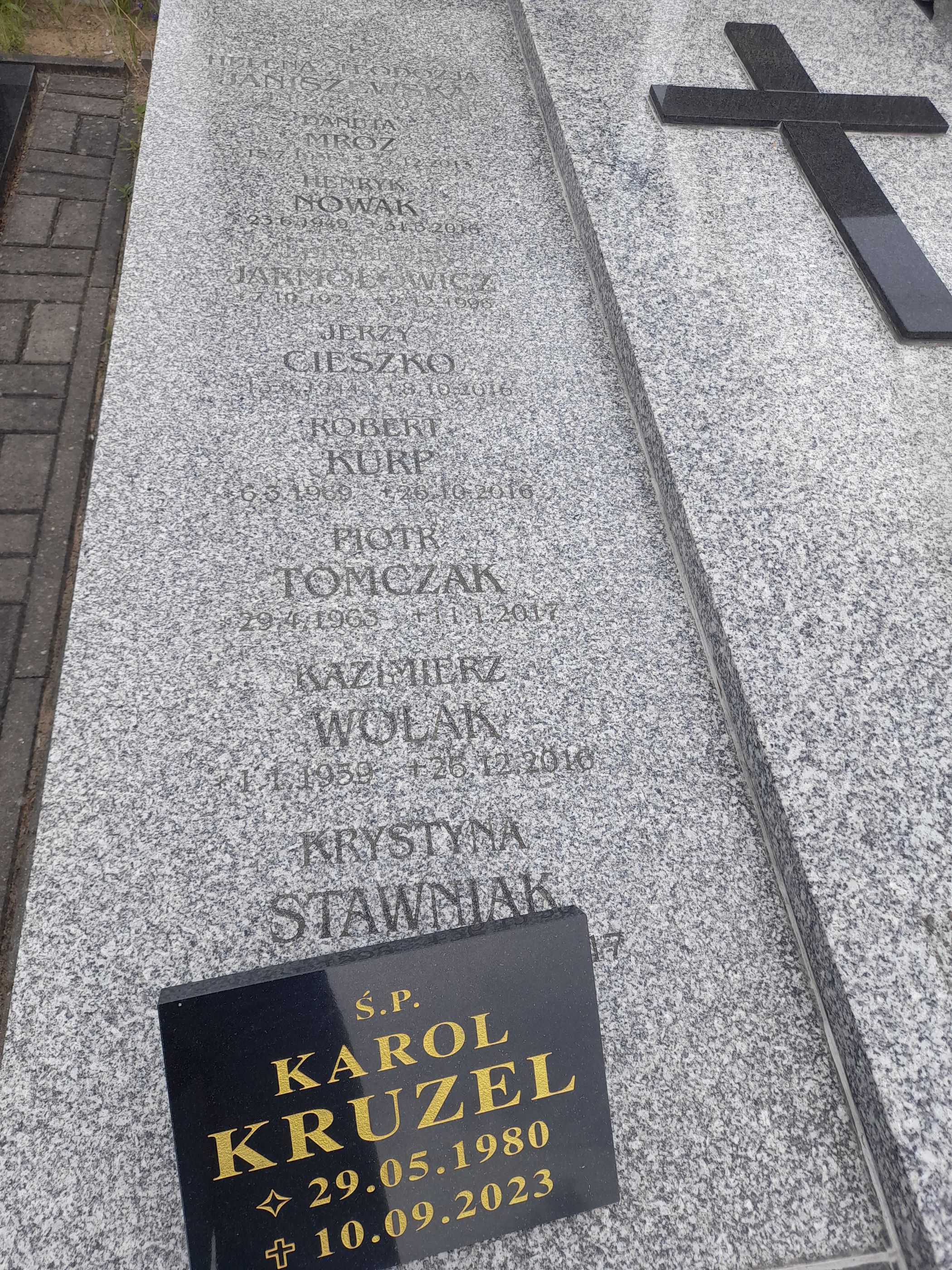 Grób Roman Cieślewicz