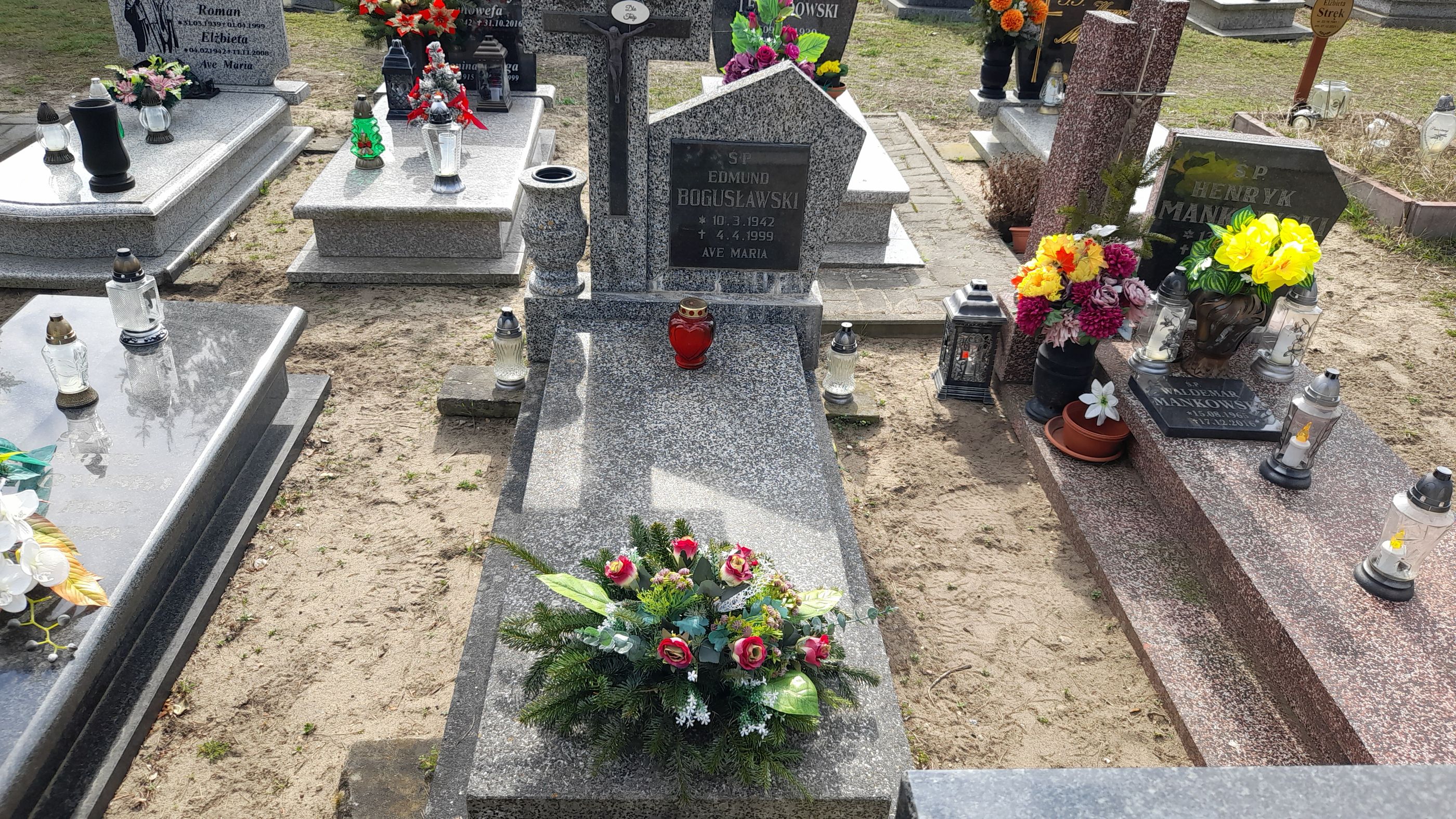 Grób Edmund Bogusławski