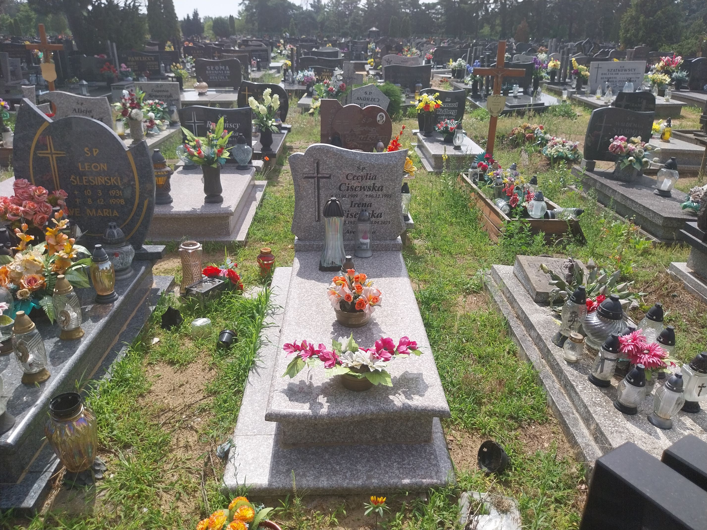 Grób Irena Cisewska