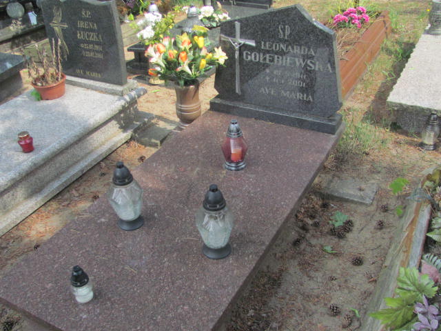 Grób Leonarda Gołębiewska