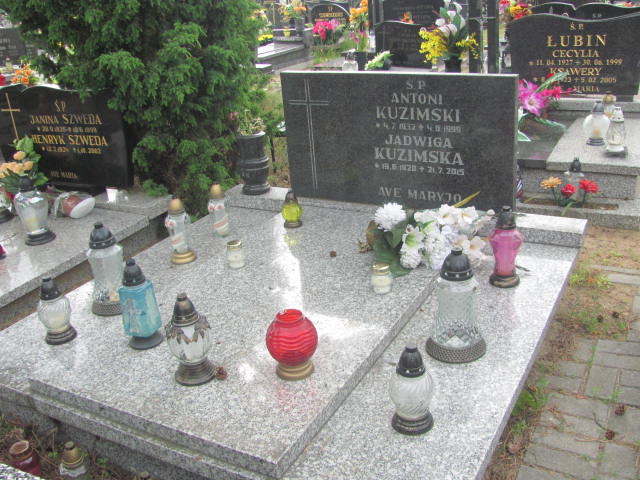 Grób Antoni Kuzimski