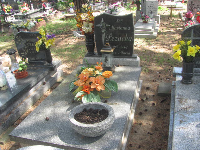 Grób Marianna Pezacka