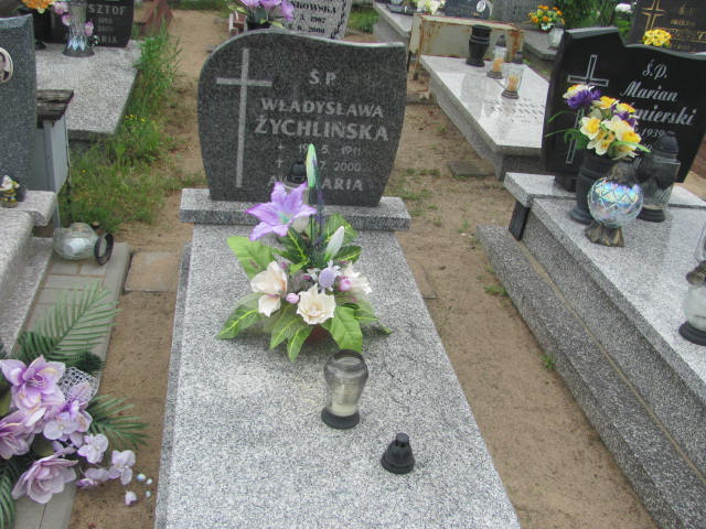 Grób Władysława Żychlińska