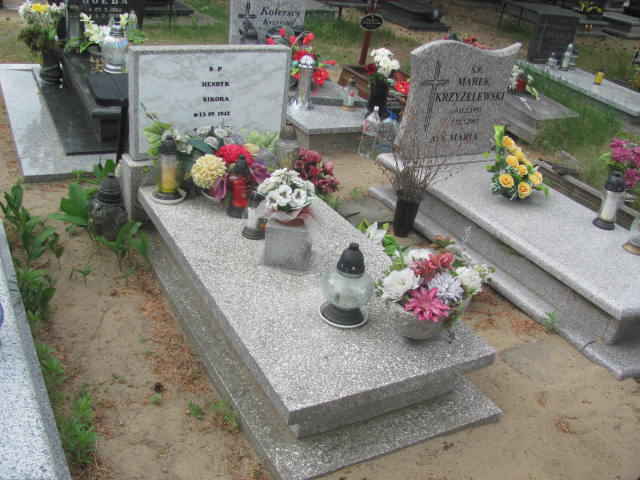 Grób Henryk Sikora