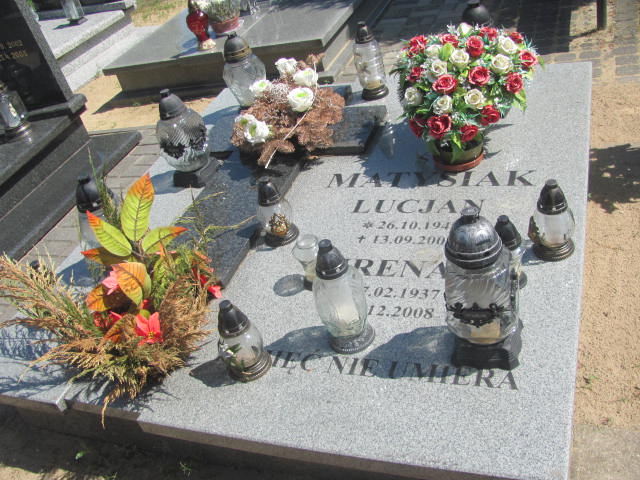 Grób Irena Matysiak