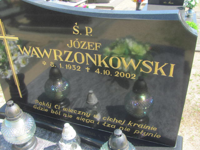 Grób Józef Wawrzonkowski