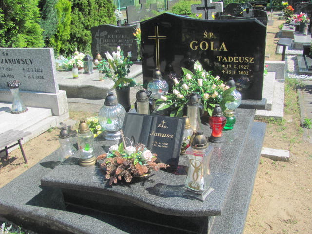 Grób Tadeusz Gola