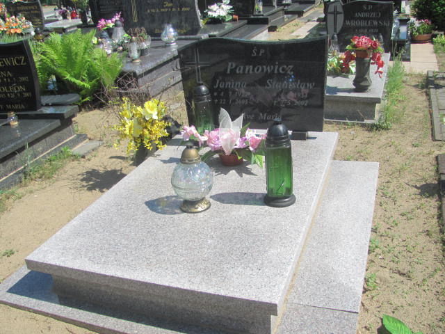 Grób Janina Panowicz
