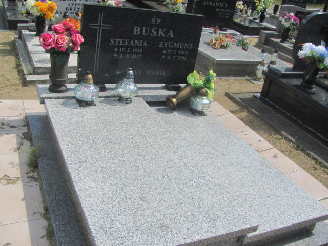 Grób Zygmunt Buska
