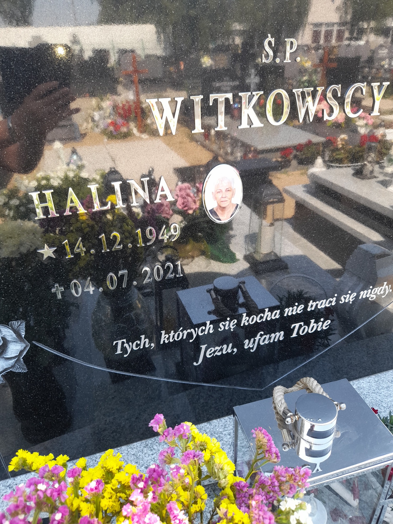 Grób Halina Witkowska