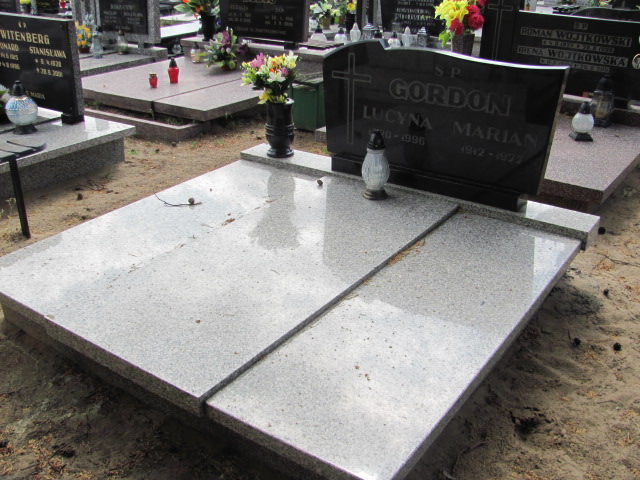 Grób Lucyna Gordon