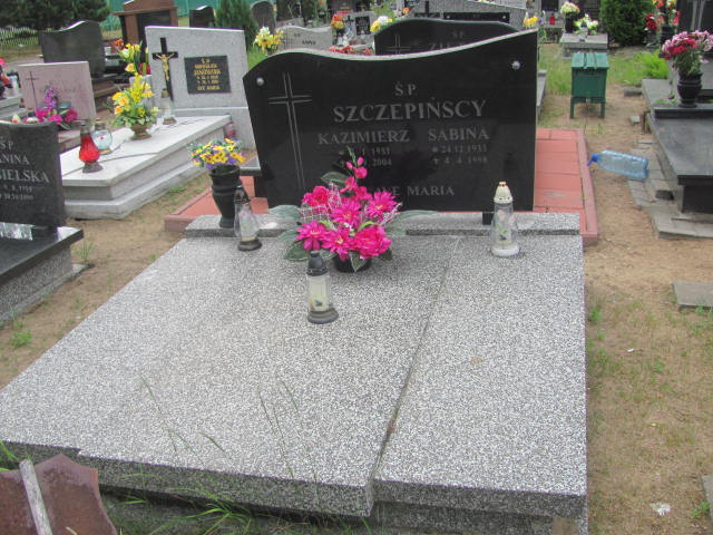 Grób Sabina Szczepińska