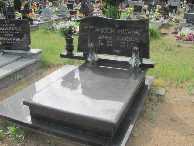 Grób Łucja Grundkowska