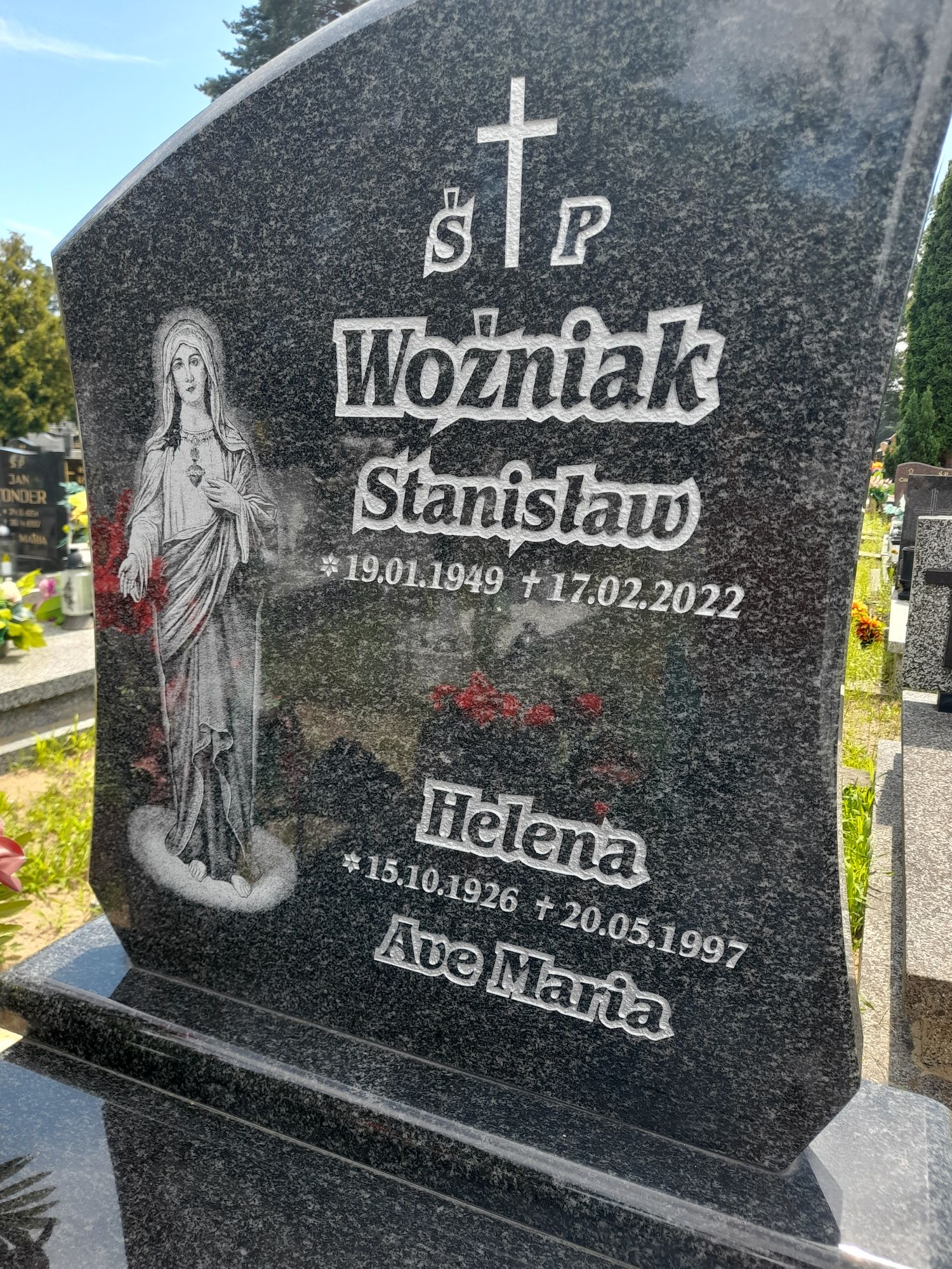 Grób Stanisław Woźniak