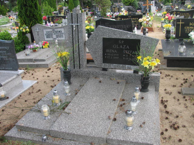 Grób Irena Glaza