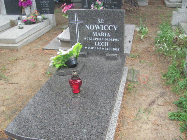 Grób Maria Nowicka