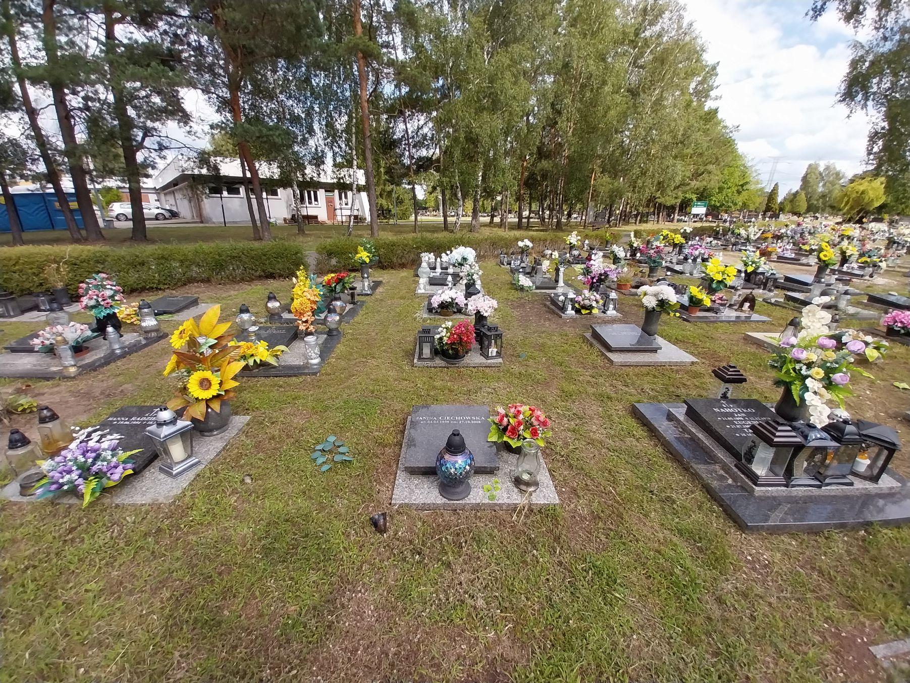 Grób Janina Ciechowska