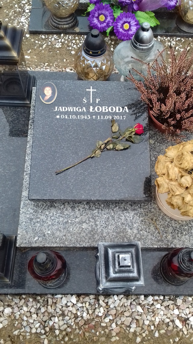 Grób Jadwiga Łoboda