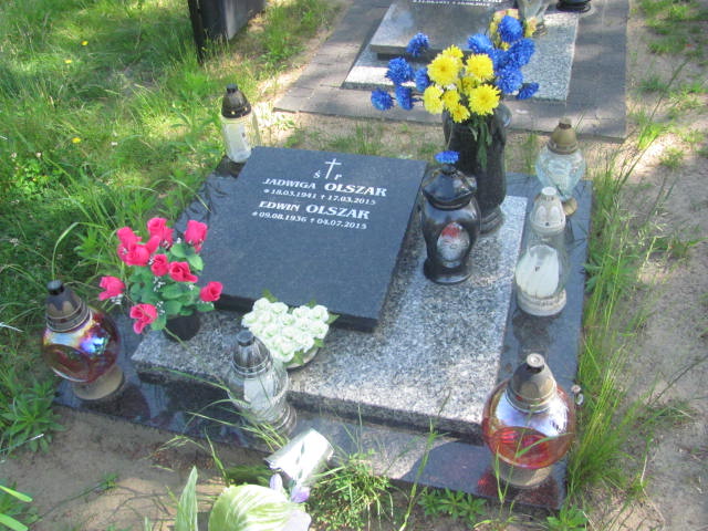 Grób Edwin Olszar