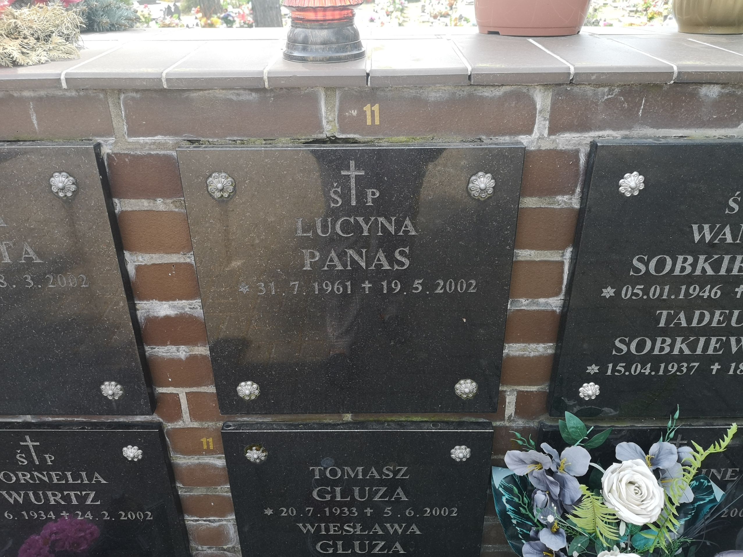 Grób Lucyna Panas