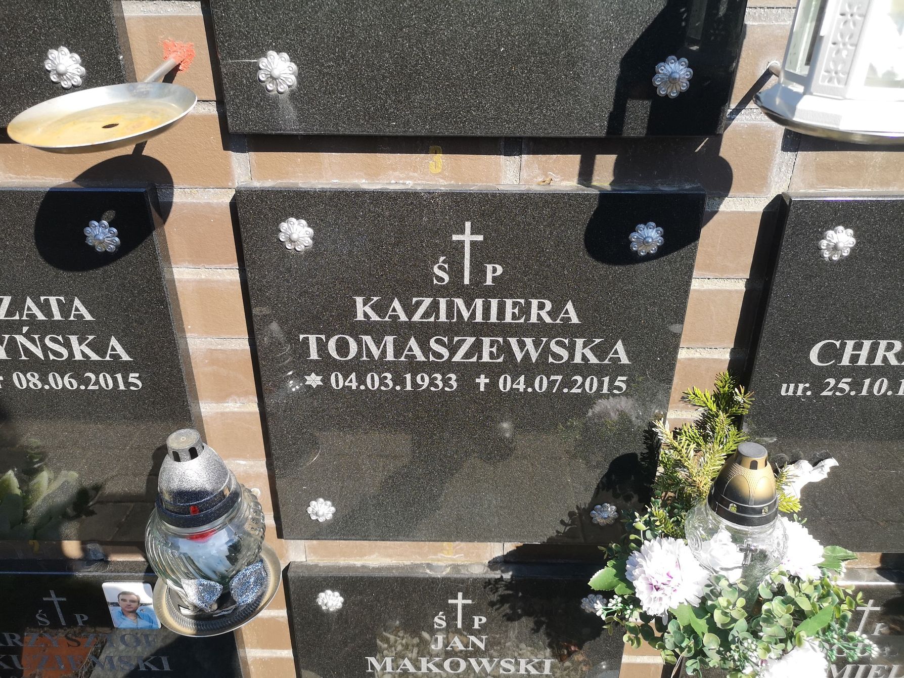 Grób Kazimiera Tomaszewska