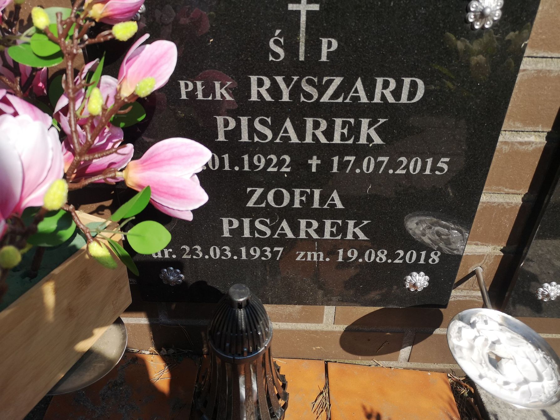 Grób Leokadia Pisarek