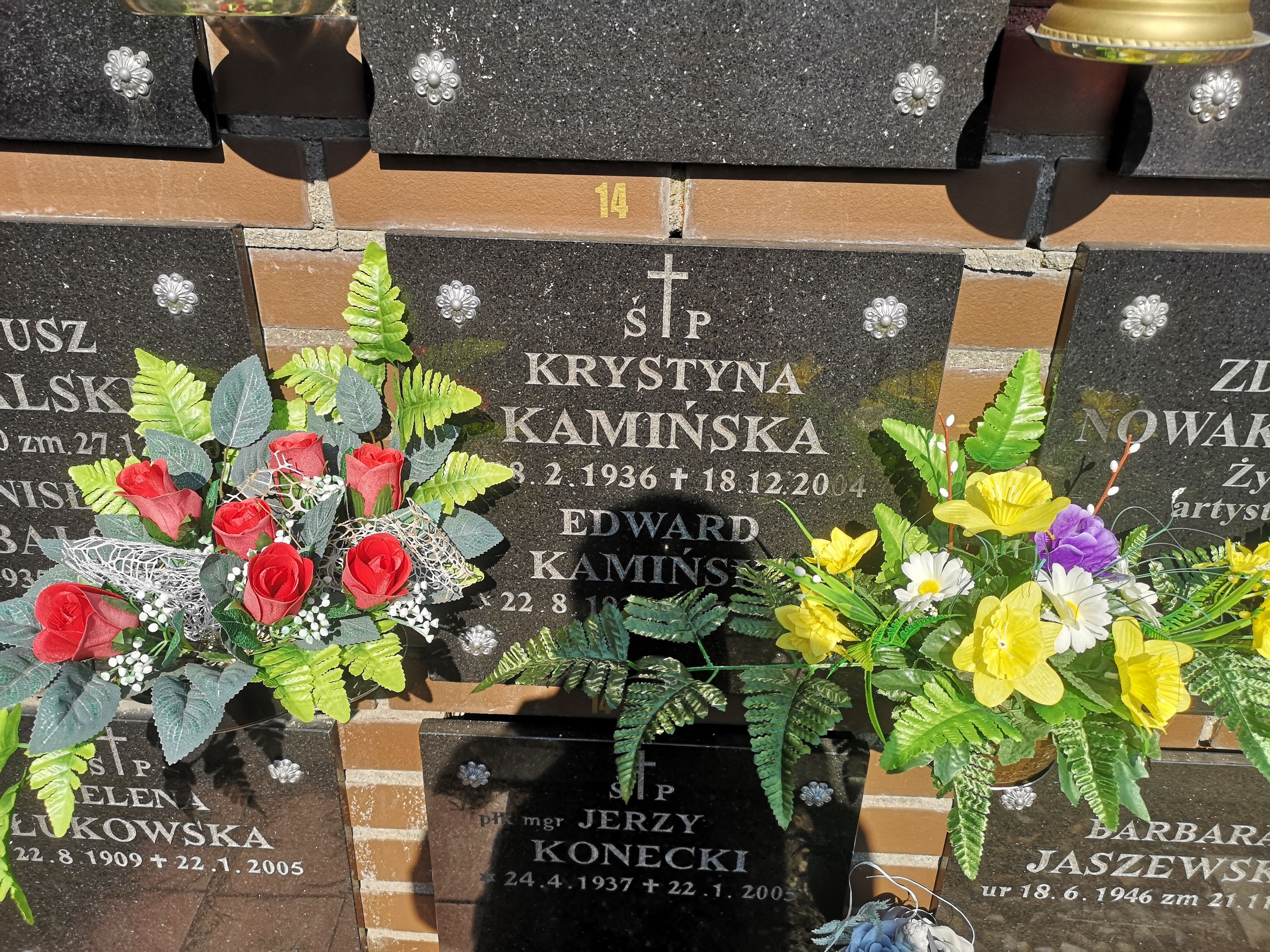 Grób Edward Kamiński