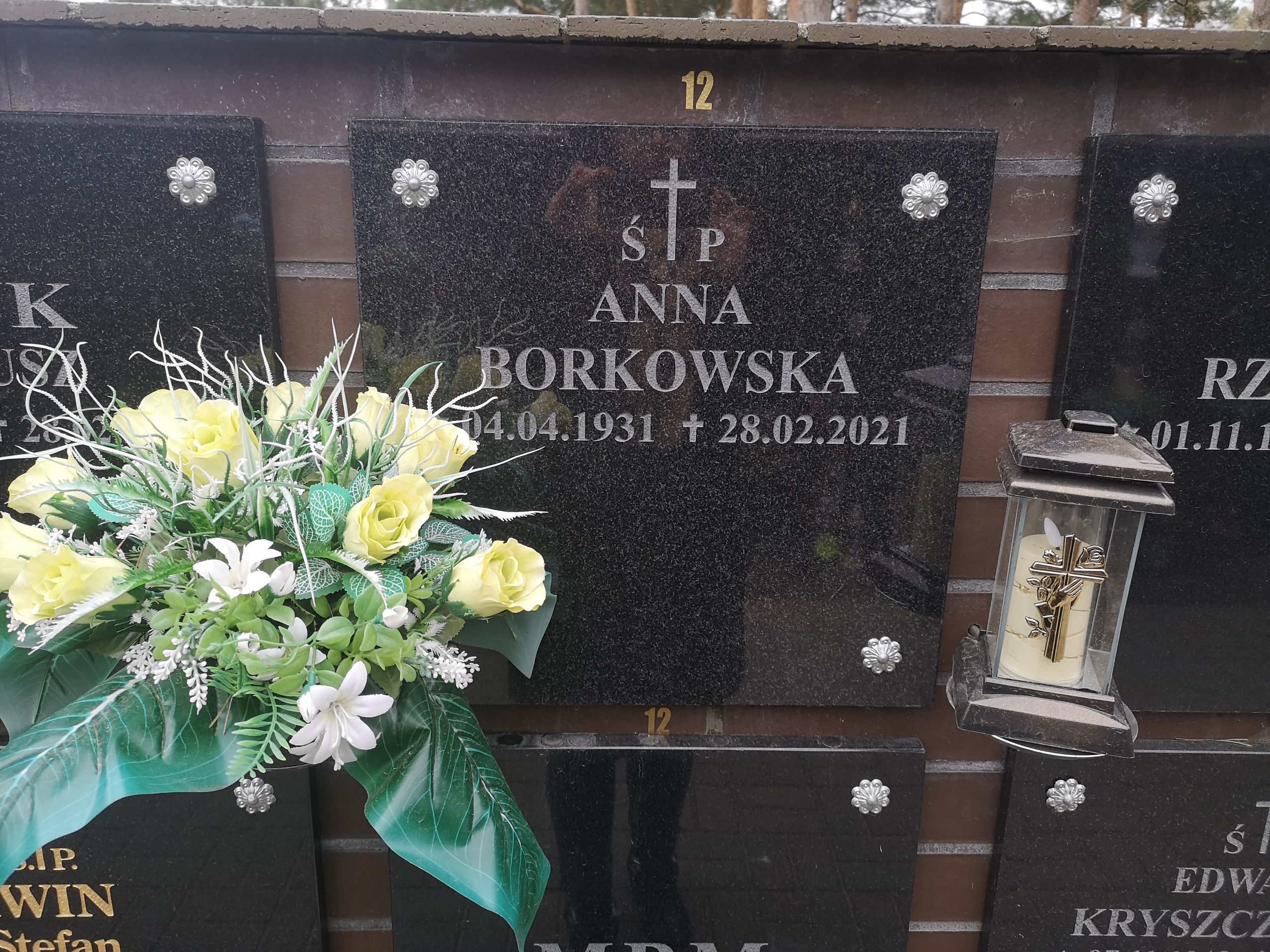 Grób Annna Borkowska