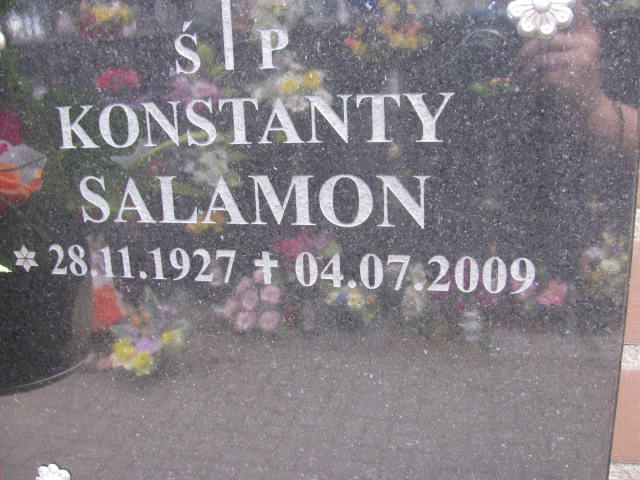Grób Konstanty Salamon