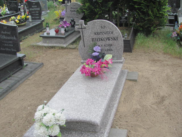 Grób Krzysztof Idzikowski