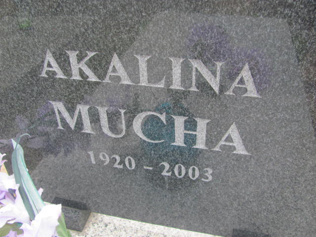 Grób Stefan Mucha
