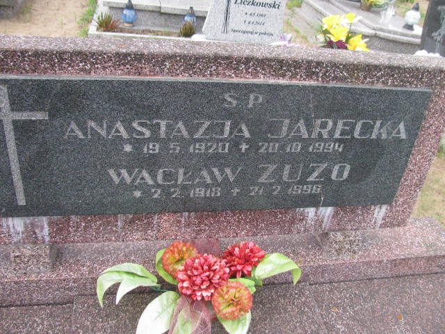 Grób Anastazja Jarecka