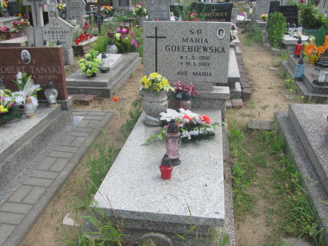 Grób Maria Gołębiewska