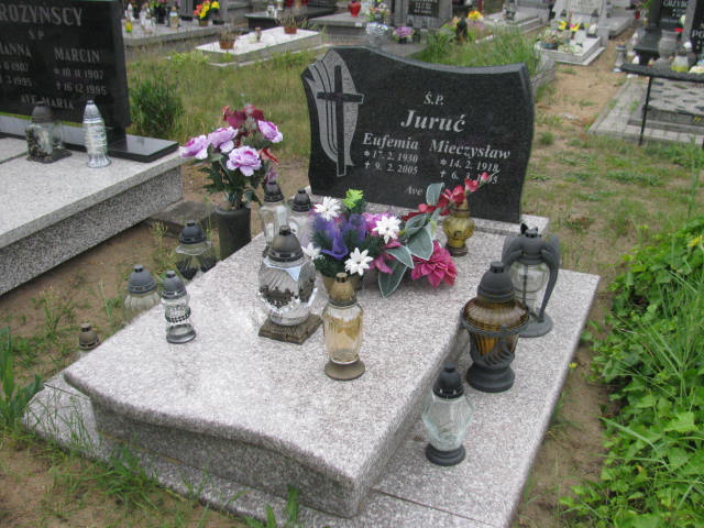 Grób Eufemia Juruć