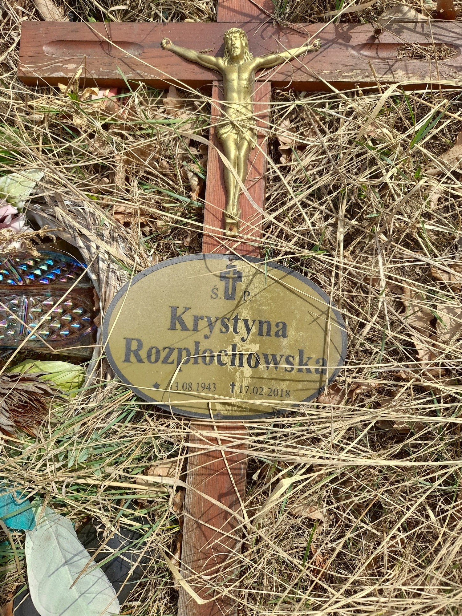 Grób Krystyna Rozpłochowska