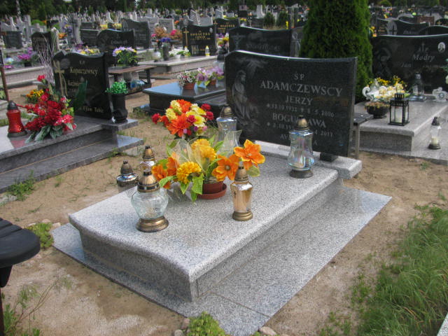 Grób Bogusława Adamczewska