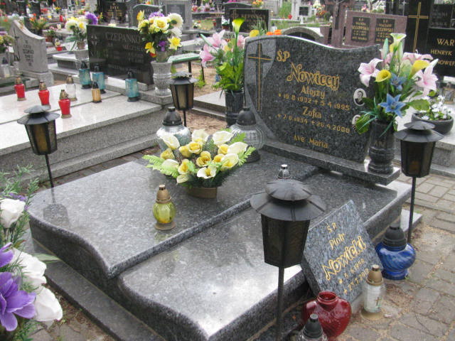 Grób Alojzy Nowicki