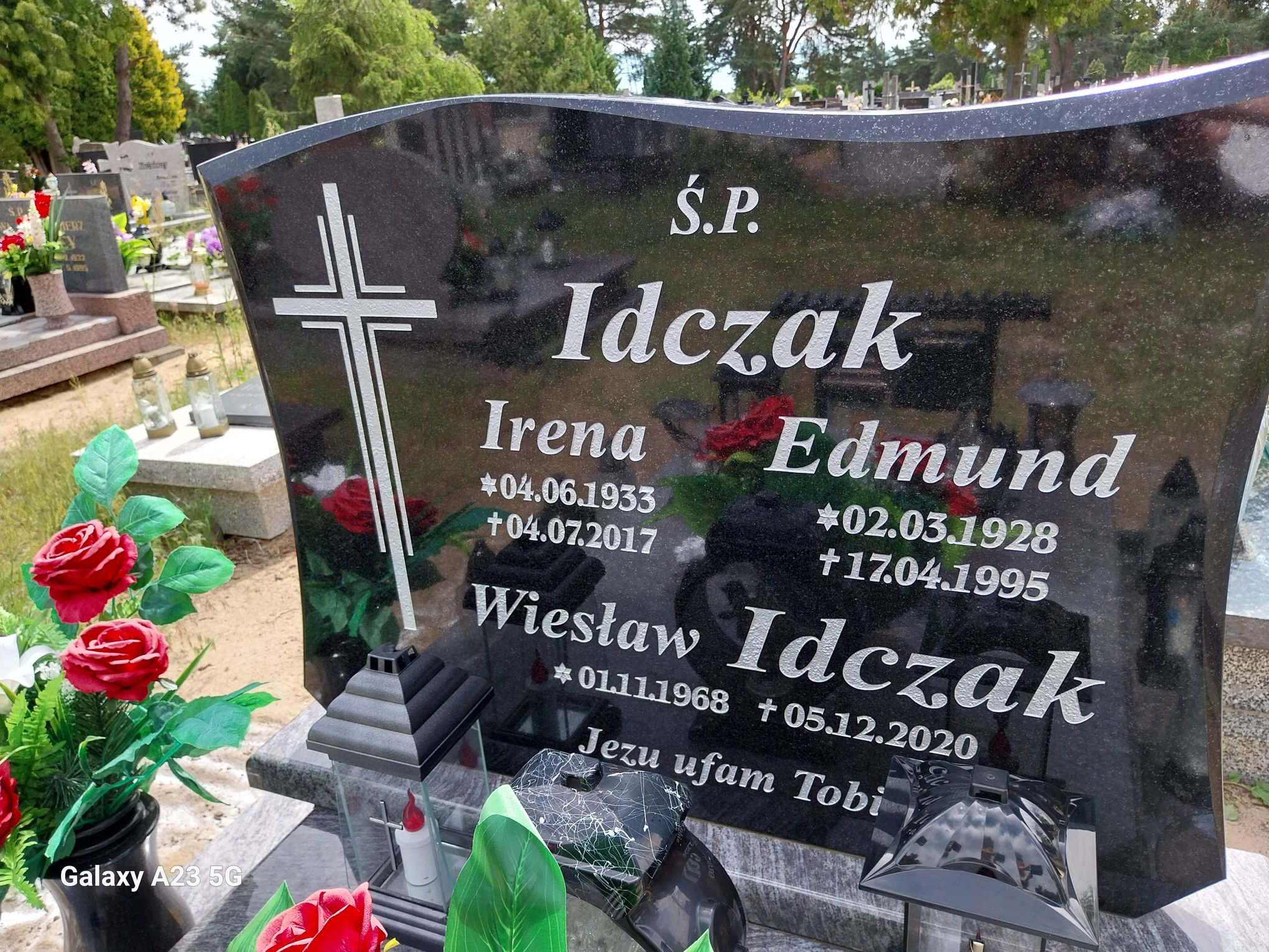 Grób Irena Idczak