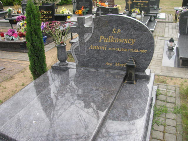 Grób Antoni Pulkowski
