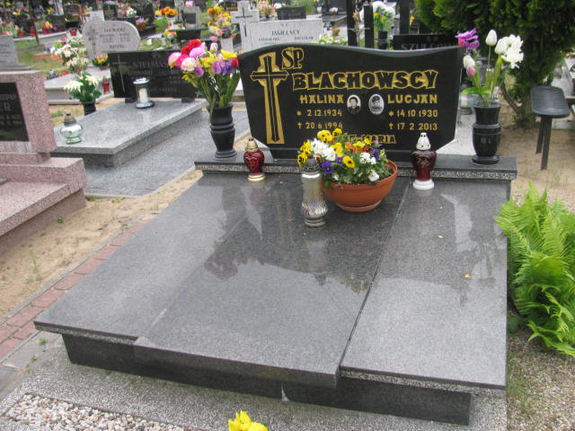Grób Lucjan Blachowski