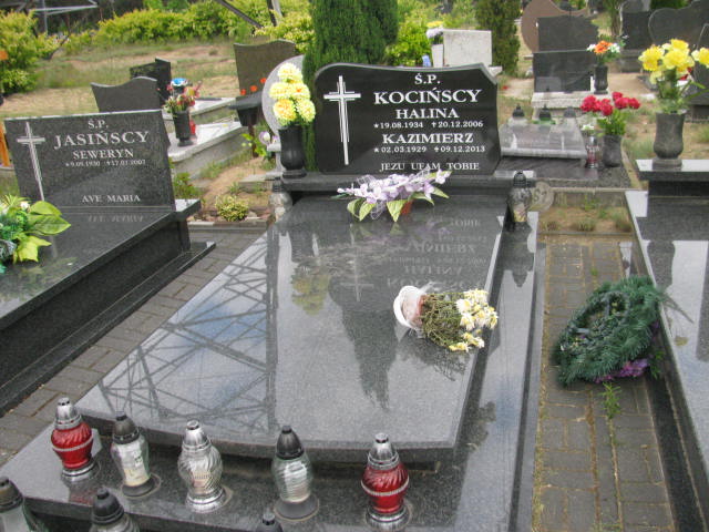 Grób Halina Kocińska