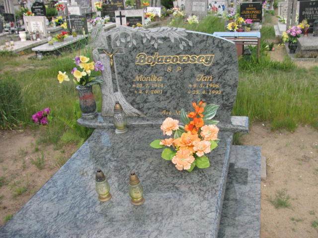 Grób Monika Bojarowska