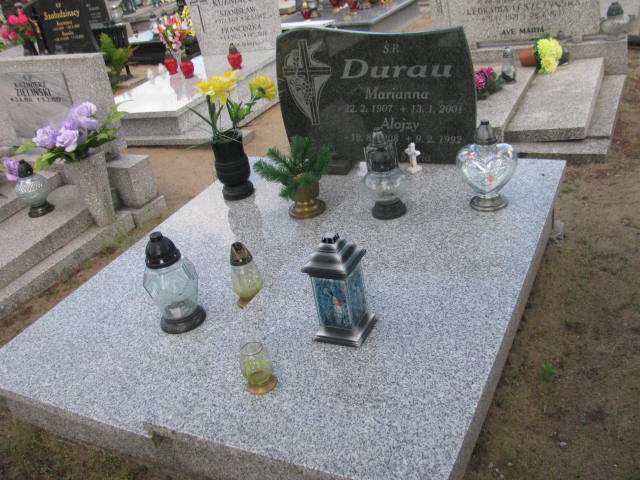 Grób Alojzy Durau