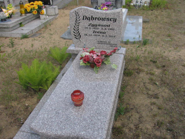 Grób Zygmunt Dąbrowski