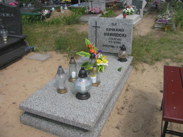 Grób MARIUSZ NAWROCKI