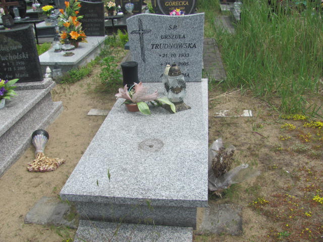 Grób Urszula Trudnowska