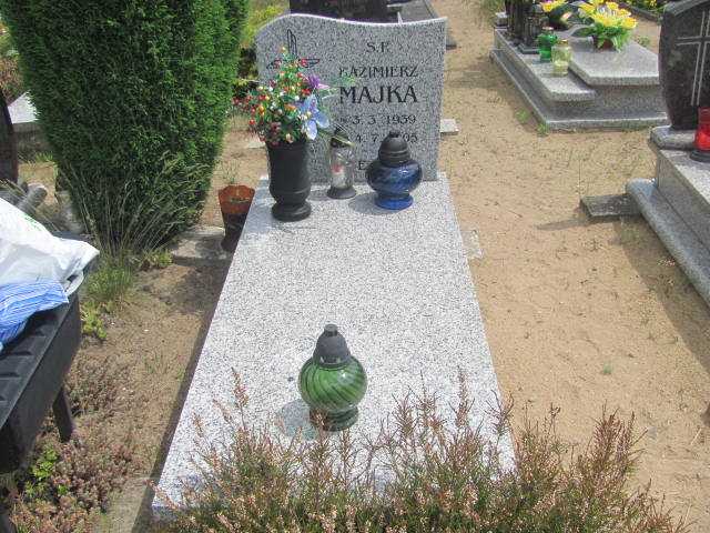 Grób Kazimierz Majka
